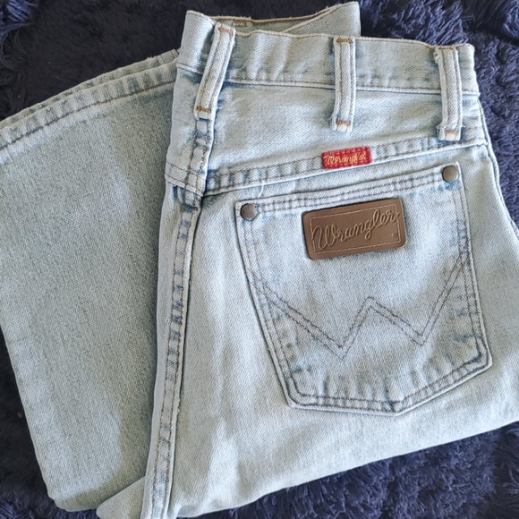 Wrangler Denim - Vintage Light Wash Wranglers